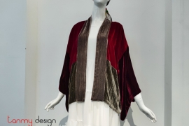 Áo khoác kimono ngắn 3 màu ICHIKO (các màu)
